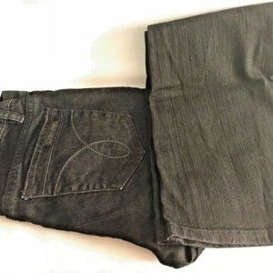 Calvin Klein black flare Jeans stretch 26/2 29-in inseam